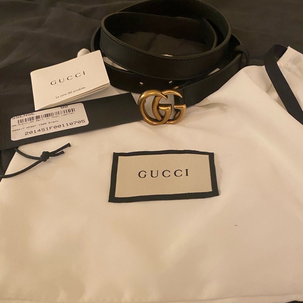 Brand new Gucci females belt size 80-32